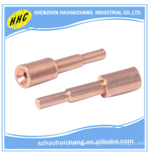 customized brass flat pan head terminal rod